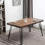 Ensemble de salle à manger 7 pièces Ashford, table de salle à manger en épingle à cheveux avec 6 chaises, 4 options de couleurs
