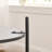 30.9 Upholstered Round Ottoman Coffee Table Foot Rest With Metal Legs-1398779577