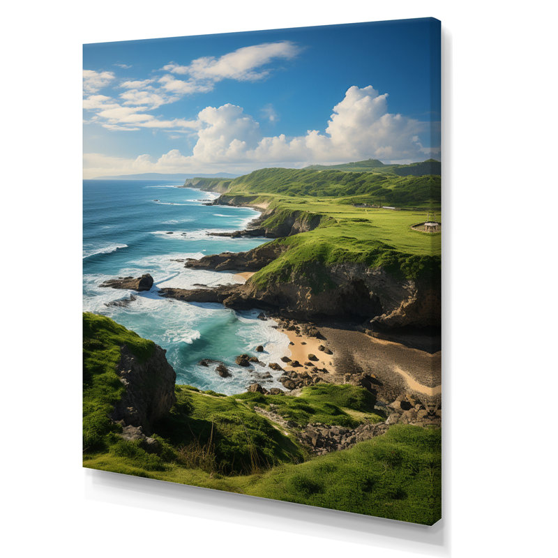 Paysage - reproduction sur toile PT72631, H 20 po x l 12 po x P 1 po