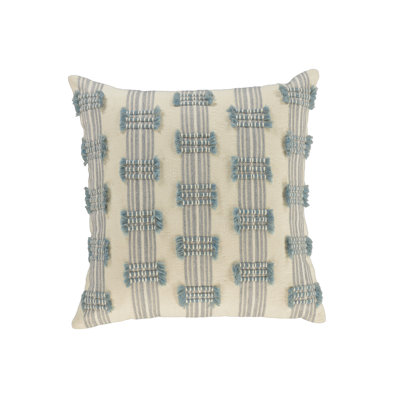 Cotton/Wool Blend Throw Pillow
