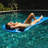 Big Joe Lounge Durable Foam Pool Lounger with Headrest, Peel-Resistant Foam, 6ft-86572785