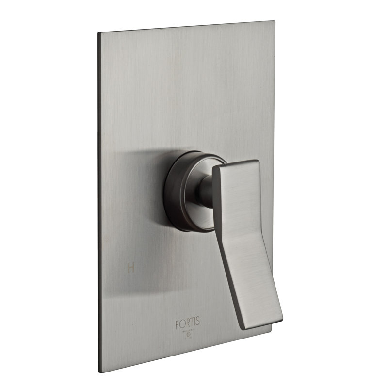 Gattinara Pressure Balanced Valve Trim Only with Single Lever Handle, Valve Required, Brushed Nickel