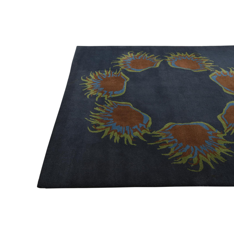 Tapis bleu marine 8 pi Carris Parris