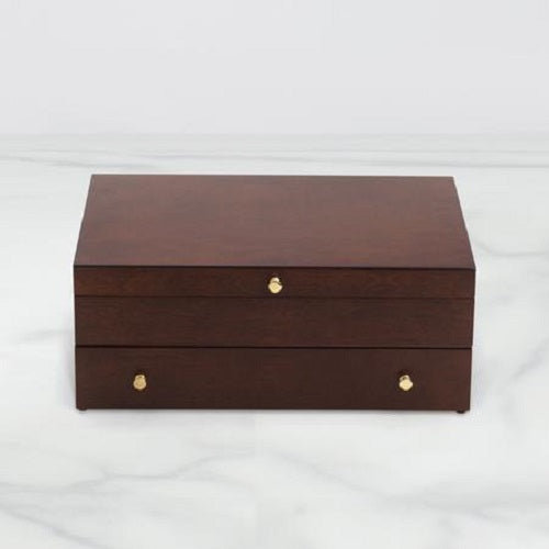 Mahogany Flatware Chest By Lenox