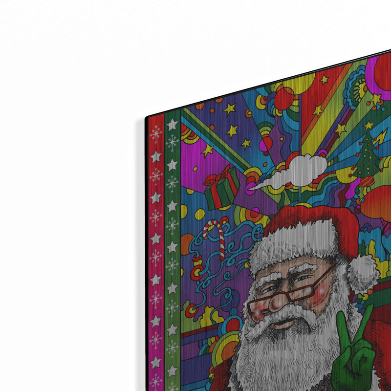 «Santa Peace» par Howie Green, H 16 po x l 12 po