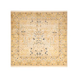 Classic One-of-a-Kind 6' 2" X 6' 2" Hand Knotted Area Rug