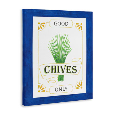 Good Good Chives Only, conception de Lara Beeston
