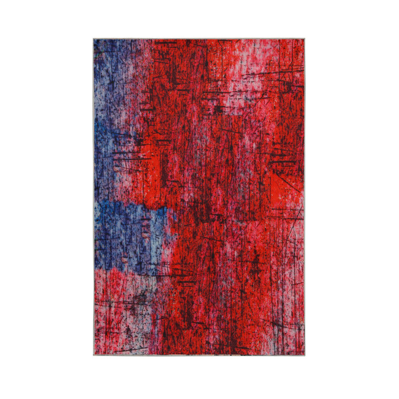 Premium Hall Carpet, 31.5 x 78.7 Inches | 100% Polyester, Antibacterial | 0.04 in Pile Height, Non-Slip Underside, Machine Washable | 3D Digital Printing | Ideal for Living Room & Entryway, Easy Maintenance