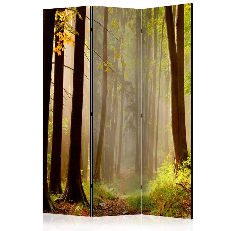 Markar 172cm H 3 - Panel Folding Room Divider, 3