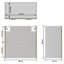 Hanging Glass Cabinet Lyon-61746049