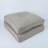 2 Pcs Set High Back Patio Chair Cushions, Tufted Rocking Chair Cushions, Adirondack Cushions For Garden, Porch-1112866483