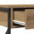 Console Table 100X28x75 Cm Engineered Wood & Steel-679045798
