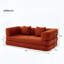Canapé-lit modulaire 5-en-1 - Aucun assemblage requis-1143522252