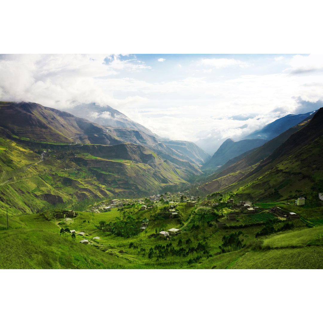 A Beautiful Mountain Landscape von Kalistratova - Leinwanddrucke