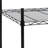 Galgano 53" H x 24" W x 18" D Microwave and Mini-Fridge Storage Rack