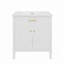 Meuble-lavabo avec tablette réglable-885114681