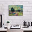 «Mauve Fields» par Silvia Vassileva, art mural sur toile-1054552563