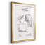 Papier hygiénique brevet I, reproduction encadrée de qualité supérieure - prêt à accrocher 46891-1099664441-1099664438