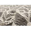 Tapis gris nouvel âge en laine 4 pi 11 po x 8 pi 3 po Brandenn