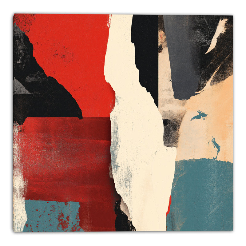 Art mural sur toile Bold Edge, L 20 po x H 20 po x P 1,5 po