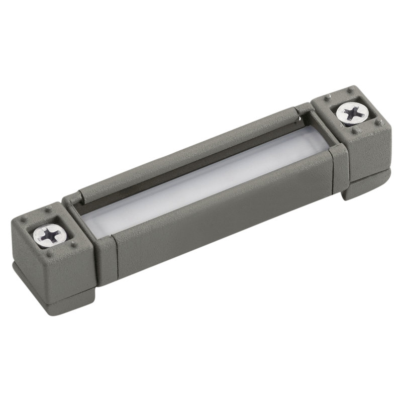 Barre lumineuse DEL sous l'armoire 3,5 po, Gris