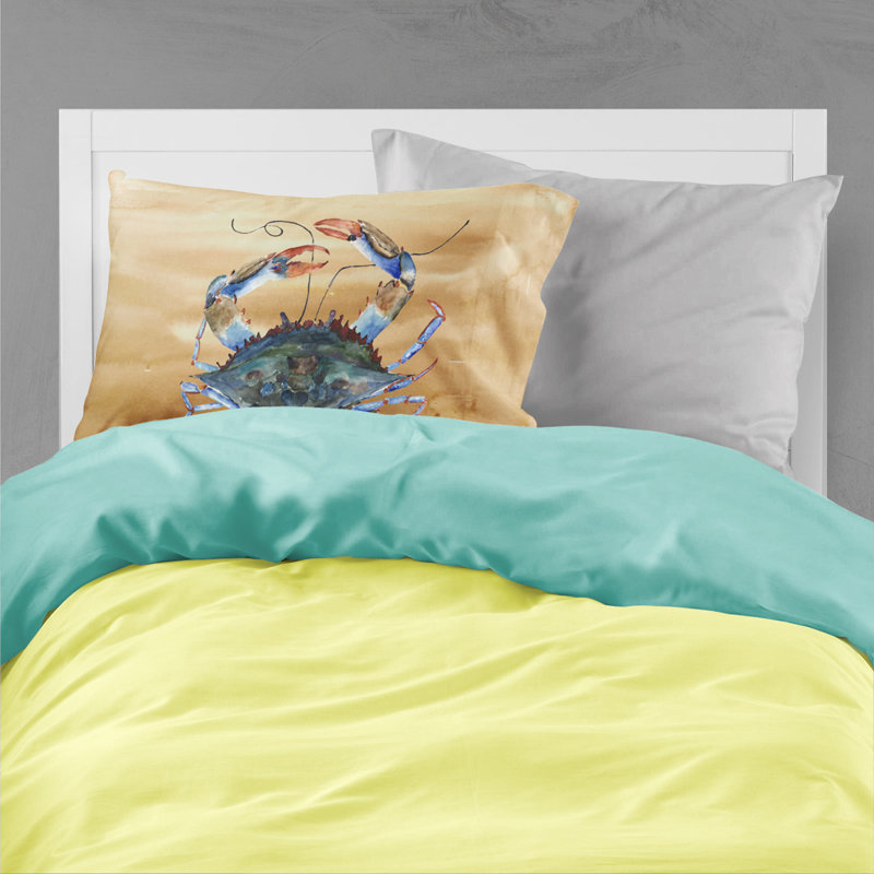  Taie d'oreiller crabe