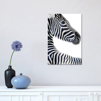 Zebra 6 1 Piece Wrapped Canvas Wall Art