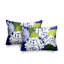 Polyester / Mélange de polyester Housse de coussin rectangulaire intérieure / extérieure lombaire et insert-376742569