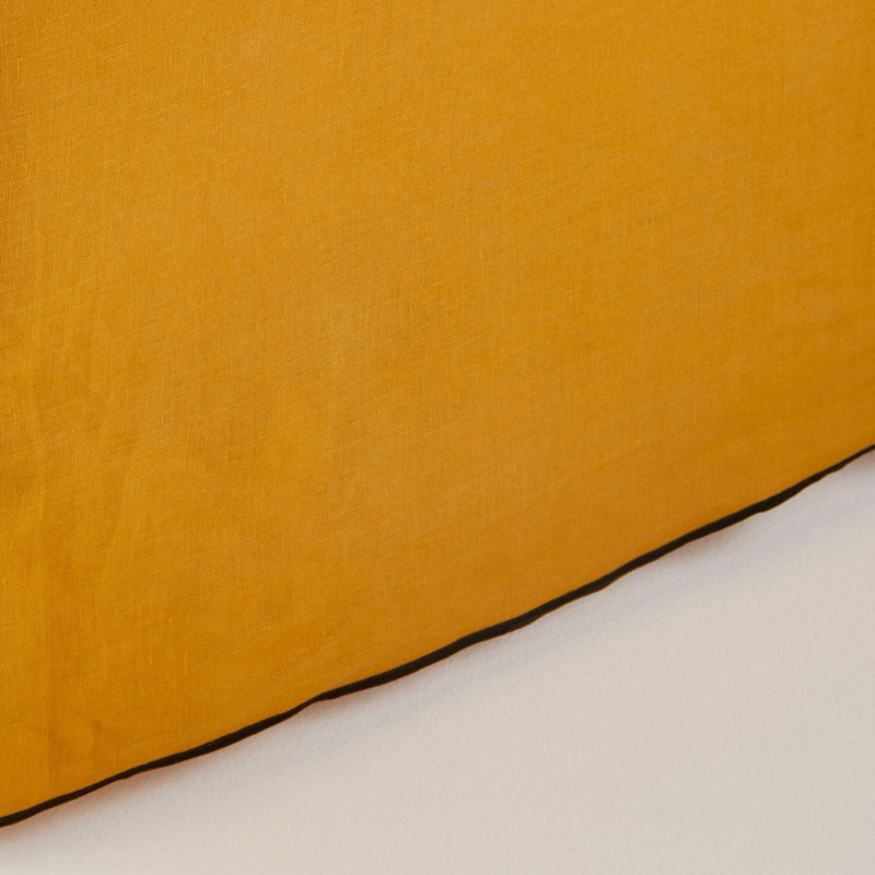 Carlina Tailored Wrap Around, 90cm W x 32cm D, Yellow