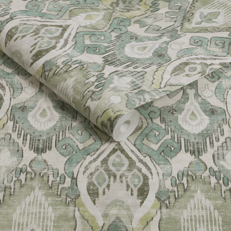  Daraee Tapestry Green Wallpaper