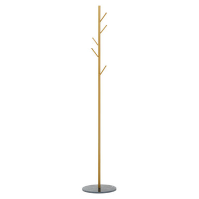 Alawna Metal Freestanding 5 - Hook Coat Rack