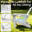 All-Weather HDPE Folding Adirondack Chair Outdoor Patio Fire Pit Chair with Cup Holder-26980006