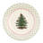 Spode Christmas Tree Polka Dot Dessert Plates