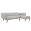 Halmstad 3 Seater Linen Blend Sleeper-794285783