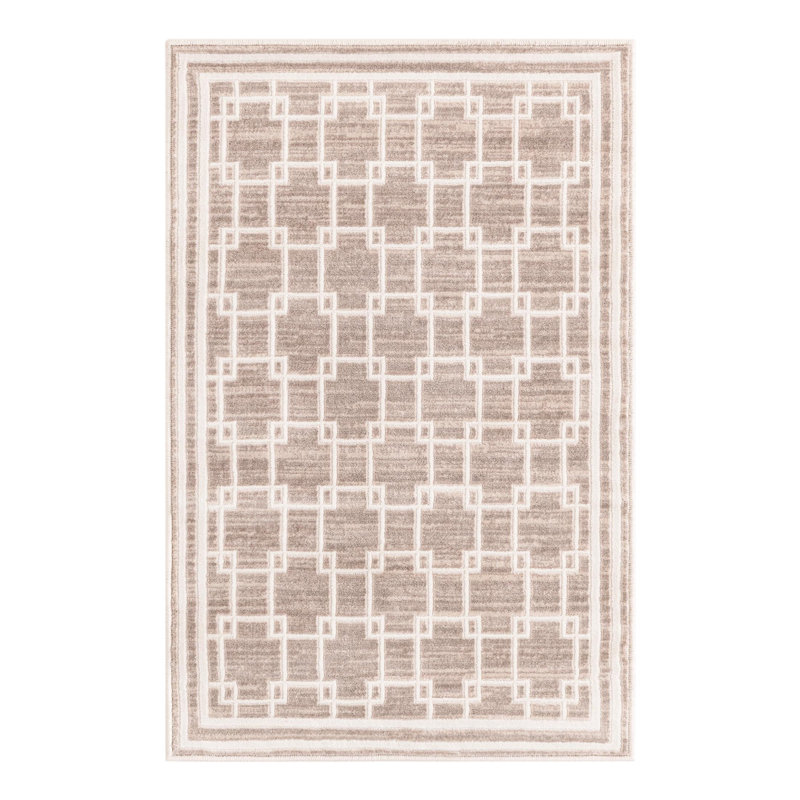 Jill Zarin Metropolitan Uptown Rug Beige, Rectangle 2' x 3'1"