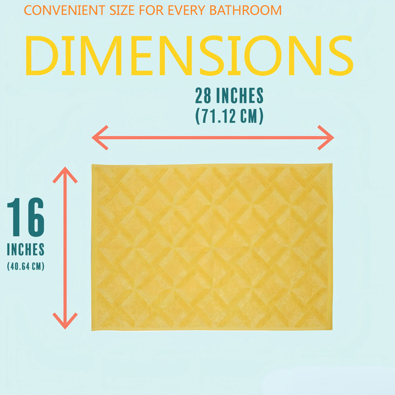 Towel,Cotton Yarn Dyed, Lux Drying Experience, Great For Hands And Body, Perfect For Spa & Home Use (Yellow), Yellow