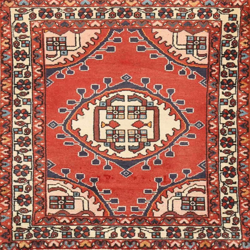 Southwestern Indoor Rug, Square 7'