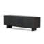 Posada Media Console-worn Black Oak