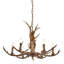 Lustre style chandelier 6 lumières Sylvia