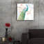  'Jaipur 1 C' by Danhui Nai Acrylic Glass Wall Art, 12" x 12"-1842340689