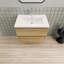 Meuble-lavabo flottant moderne simple Alcester Ivy Bronx-1100120582