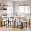 Ensemble de 4 tabourets de bar modernes et rembourrés Modern-466143852-466143853