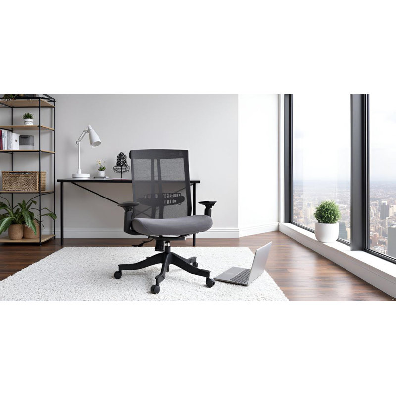 Fauteuil de direction ergonomique Twyst, gris