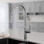 Robinet de cuisine rétractable à poignée simple-49414069