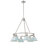 Felda 6 - Light Steel Dimmable Cone Chandelier-99998918-99998923