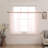 Rod Pocket Sheer Voile Curtain (Set Of 2)-102091501-102091502