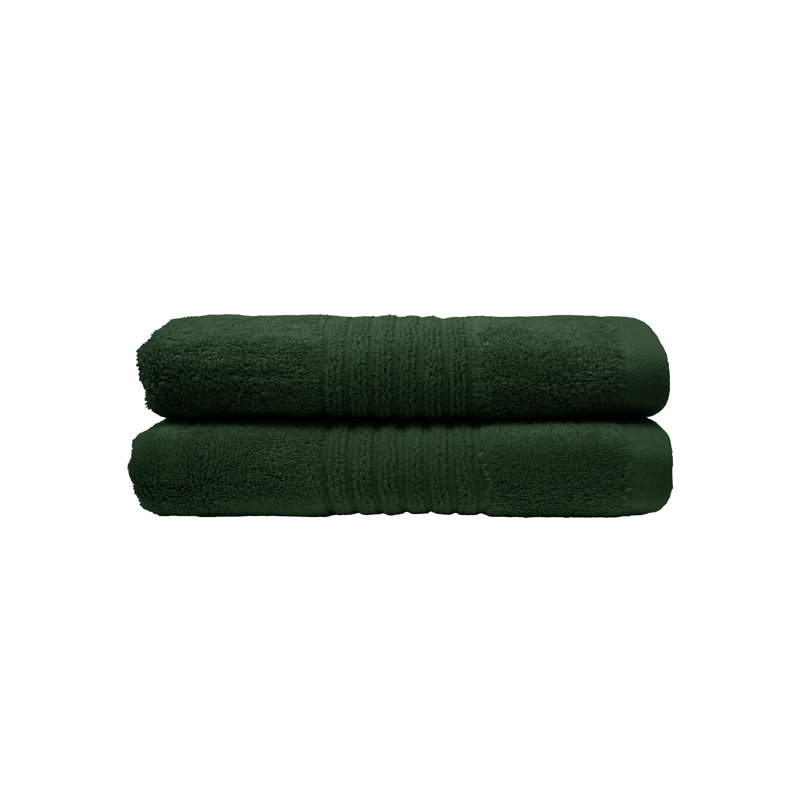 Ultrasoft Sustainable Bamboo Face Cloths Two Piece, Green