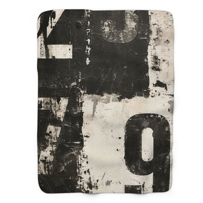 Subtil Summation - Couverture sherpa de qualité supérieure 1 pièce
