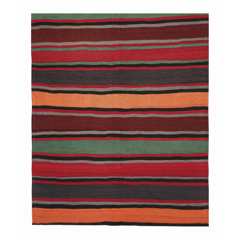 Kilim & Flat Weave One-of-a-Kind 5'6''x6'7'' Area Rug