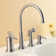 Ashfield Single Handle Kitchen Faucet with Side Spray and Soap Dispenser